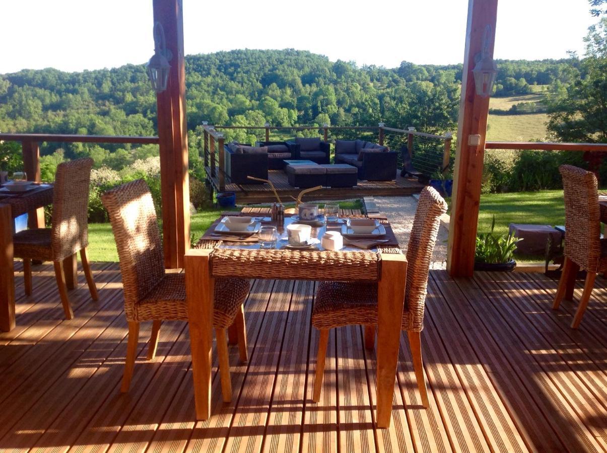 Domaine De Terrac Bed and Breakfast Rimont Exteriör bild