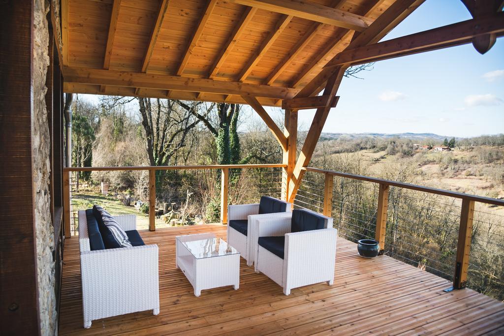 Domaine De Terrac Bed and Breakfast Rimont Exteriör bild