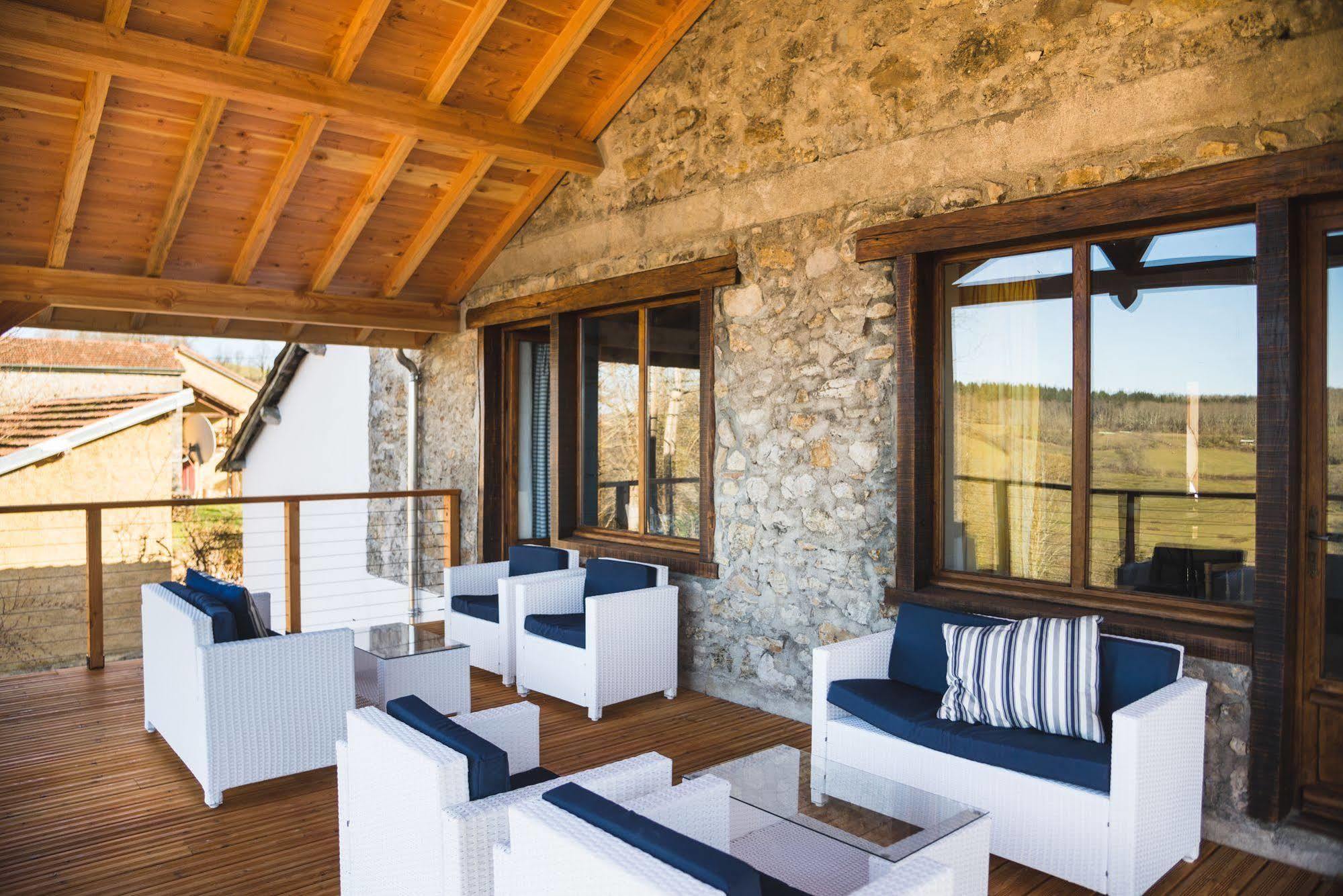 Domaine De Terrac Bed and Breakfast Rimont Exteriör bild